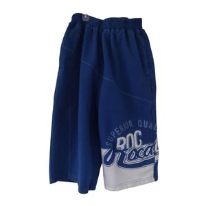 Tz) Rocawear Boys Shorts Size Large 14/16 Blue White Streetwear